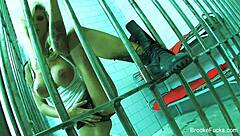 Brooke banners solo masturbation session in jail cell