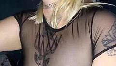 I watch Blanquita squirt while masturbating alone.