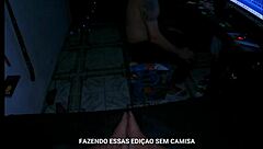 Young Brazilian beauty indulges in sensual solo play and oral pleasure