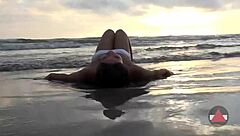 Stranded in the quicksand, Asian beauty's desperate struggle