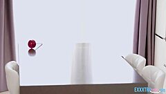 Petite Show Off With Reislin And Tom Red!