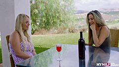 Kayla Paige rides and gets fucked doggy in stepmother scene