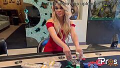 In this trailer for The Pros, Destiny Cruz and George Glass compete in Texas Holdem with interracial massage