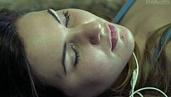 Cute amateur brunette craves climax with toys in close up masturbation