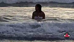 Stranded in the quicksand, Asian beauty's desperate struggle