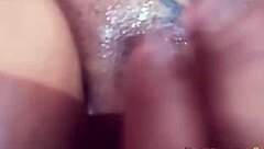 Big pussy squirts hard in orgasm compilation with tattoos.