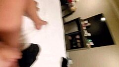 Slut Wife Fucks Horny Neighbor With Blowjob