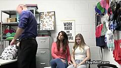 Banging milf suspect while she devours teen pussy