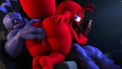 Detailed compilation of gay furry porn featuring various sexual acts and positions in ant-themed edition.