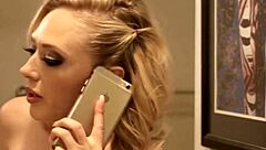 Busty Glam Babe Sucks Off Lucky Burglar!