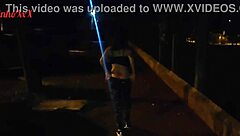 Skinny girl Vagninho and Holy Rubi in homemade outdoor video for ass lovers