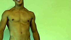 muscular uk chav bounces on dick