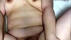 Watch this Japanese couple's intense creampie sex session