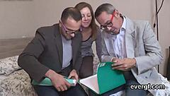 Broke Fella Lets Flirty Pal Bang His Girlfriend For Bucks