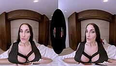 Experience a steamy VR encounter with a busty German MILF