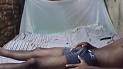 A mature woman indulges in a sensual massage that turns into masturbation
