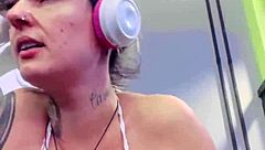 My tits feel so sexy with natural curves