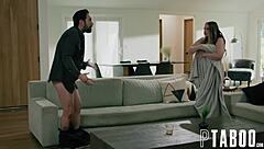 Petite teen gives blowjob to tommy!