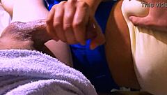 Curious Stepsister Spies on Stepbrother, Gets Fucked in Bed