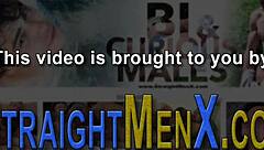 Straight Hunk Overwhelmed by Facial After Intense Riding