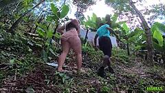 Wanessa Boyer On Hike In Woods With Shorts Stuck In Ass!