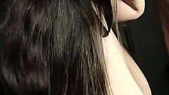 my ebony neighbor tries deepthroating but i end up pounding her ;)