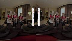 Three Football-Crazed Sexpots Worship Big Dick MVP