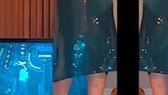 Jolene's Heartfelt Comeback with Sensual Undressing and Ripped Clothes