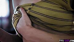 Kyler Quinn's intimate moment with herself is interrupted by her step mom, leading to a passionate family encounter