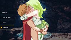 succubus seduction game teases with massive cock