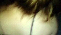 My girlfriend in bikini and bra pleasures herself as others arrive