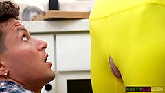 nasty stepsis myra moans while giving blowjob hint