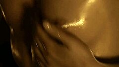 brunette indian babe sensually strips, revealing body