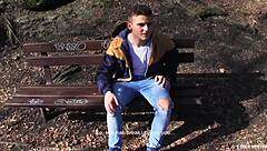 Czech hunter seduces amateur gay twink