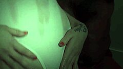 Redheaded teen takes interracial cum facial from monster cock after blowjob