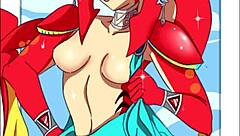 Intense Mipha Hentai Compilation from Legend of Zelda