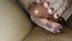 Delicious Penile Massage by Professional Wife!