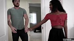 Cute Ebony Chick Decides To Try Anal