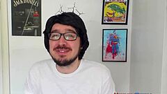 Yorkshire Guy Gets Tricked Into First Blowjob By Goth Girl, Swallowing Cum