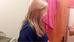 A white girl from England visited me and I didn't have to pay for a full-body handjob