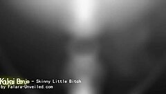 Skinny bitch in hentai anime gets fucked