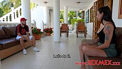 Michel chika serves special meal with big ass blowjob