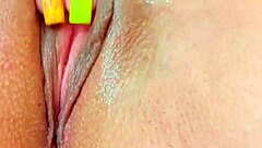 Aroused woman intensely pleasures her tight pussy and achieves multiple orgasms - luxuryorgasm