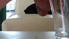 i stick a bottle in my ass for some anal fun