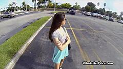 Is This Cute Teen 18+ in Glasses Worth Fucking for Money?