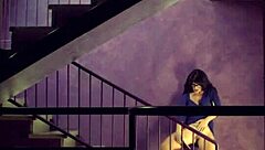 big ass milf squirting in stairwell