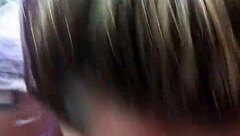 blonde go deep with blowjob and cum for girlfriend