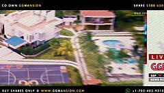 Blonde Babe Blows Black-Haired Latina