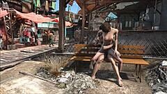Animated Fallout 4 sex scene in Diamond City
