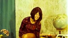 Vintage Swinging London Threesome In Antique British Setting